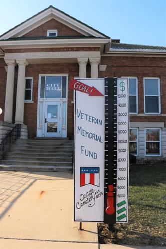 Veterans Memorial Thermometer