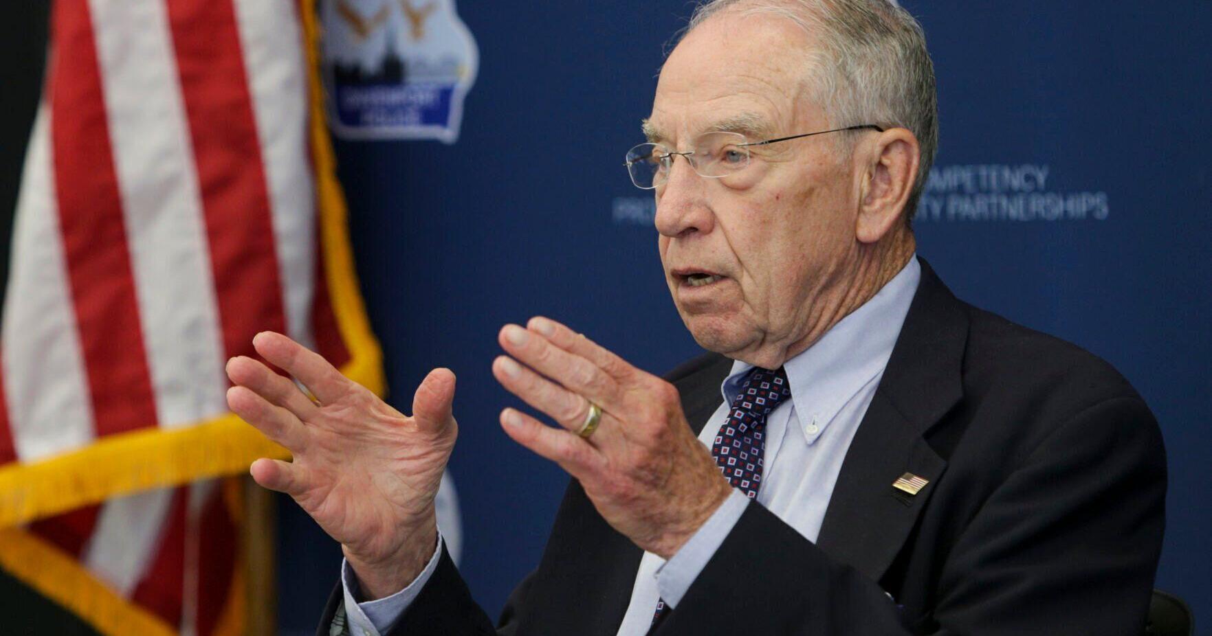 U.S. Sen. Chuck Grassley: Voters deserve answers on allegations against opponent - Vimarsana News