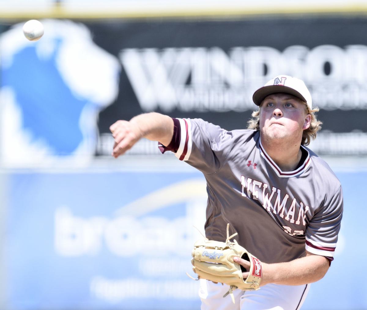 High School baseball Newman Catholic holds on for wild win over Pekin