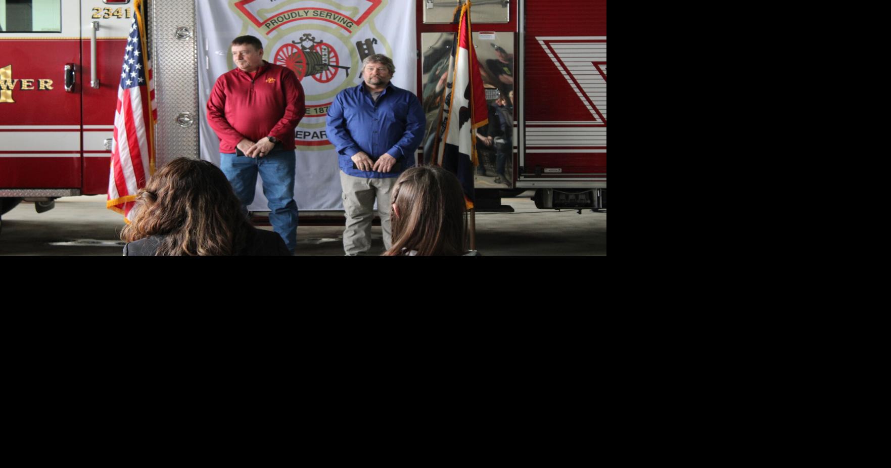 Rush and Warner retire from Mason City Fire Department