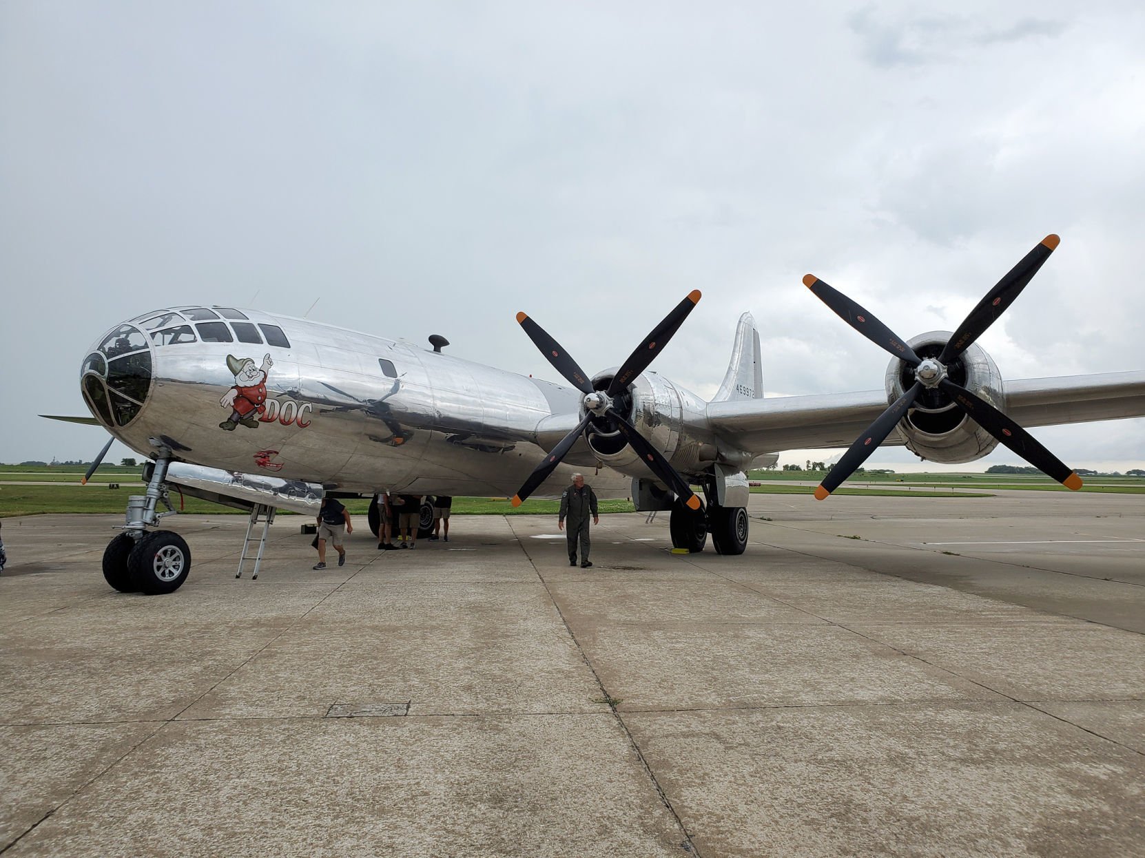 B-29 Superfortress 'Doc' Offers A Trip Back In Time