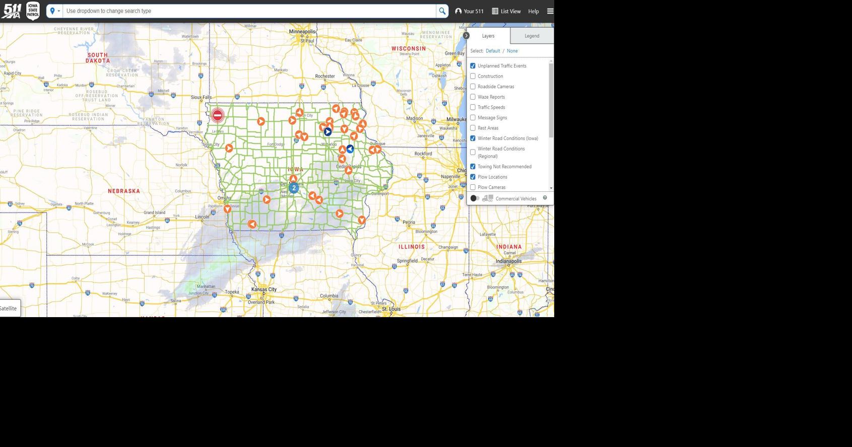 New Iowa road conditions website launches | Mason City ...