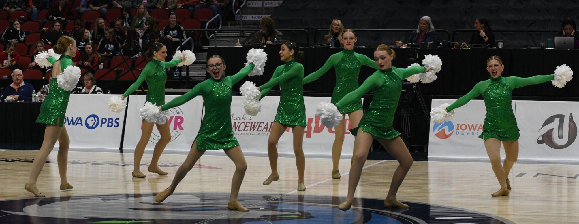 Photos Osage girls compete in Pom Class VIII at state dance