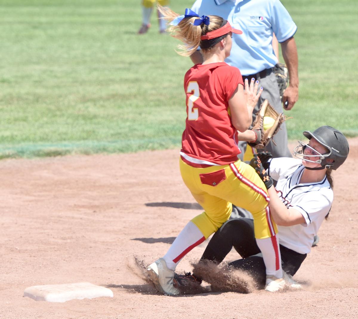 State softball Charles City's upset bid denied by topranked Carlisle