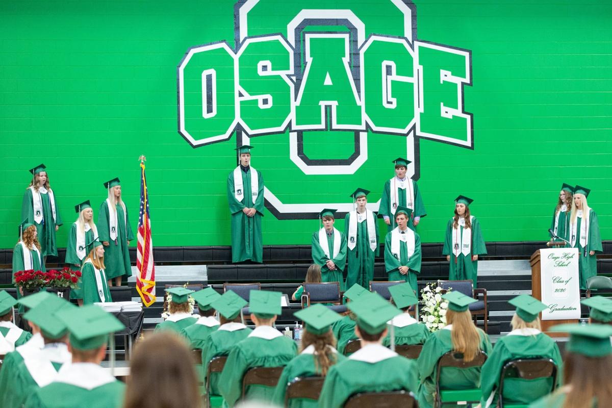 Osage senior choir members