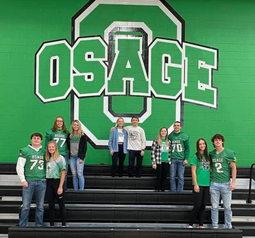 Osage 2020 Homecoming Court