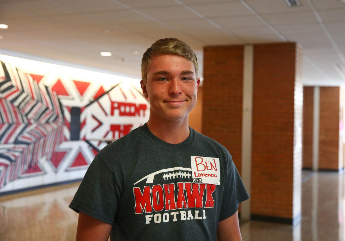 Students get warm welcome at New Mohawk Day at Mason City High School