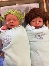 MercyOne babies receive handmade 'Star Wars' hats to celebrate May 4