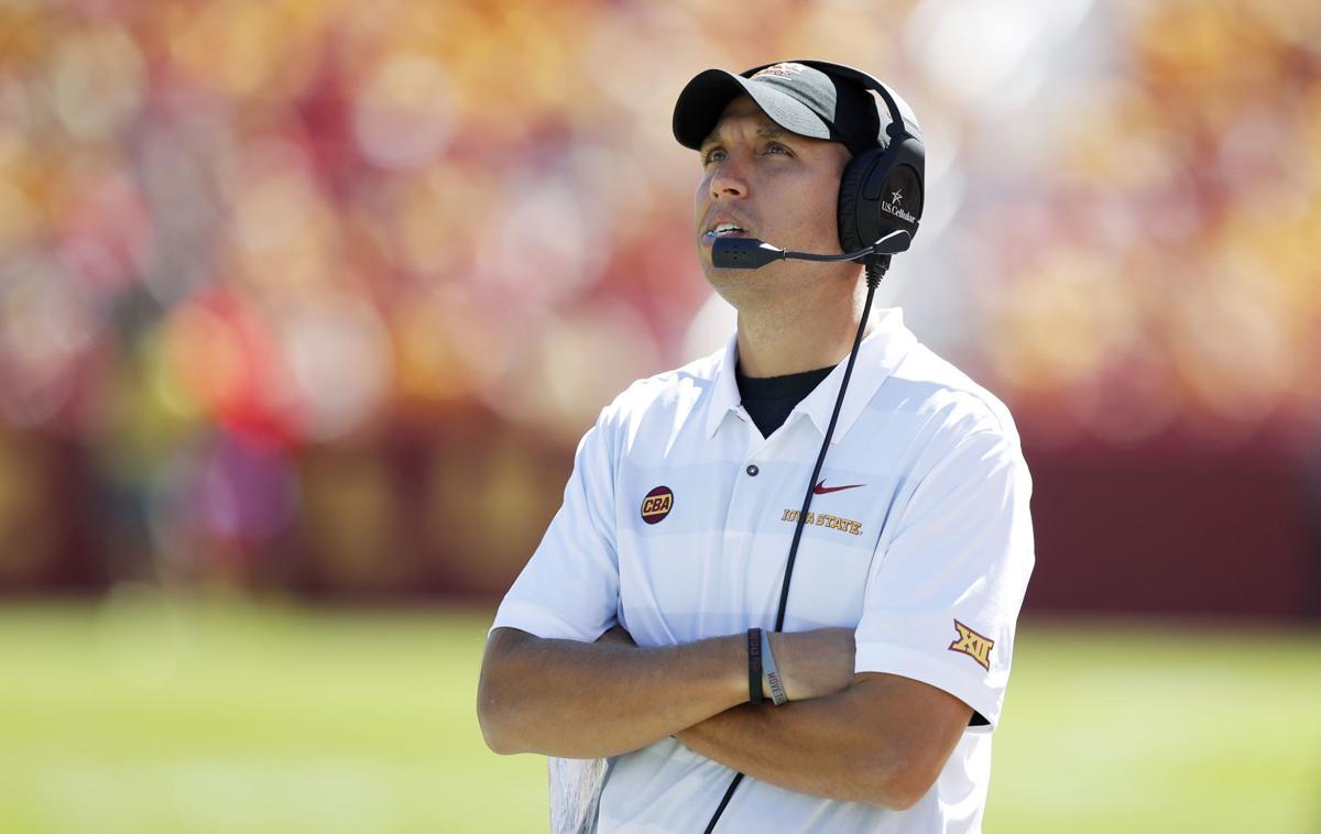 Iowa State football Campbell named CoBig 12 Coach of the Year North