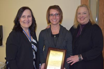 Heather Noble wins patient care award