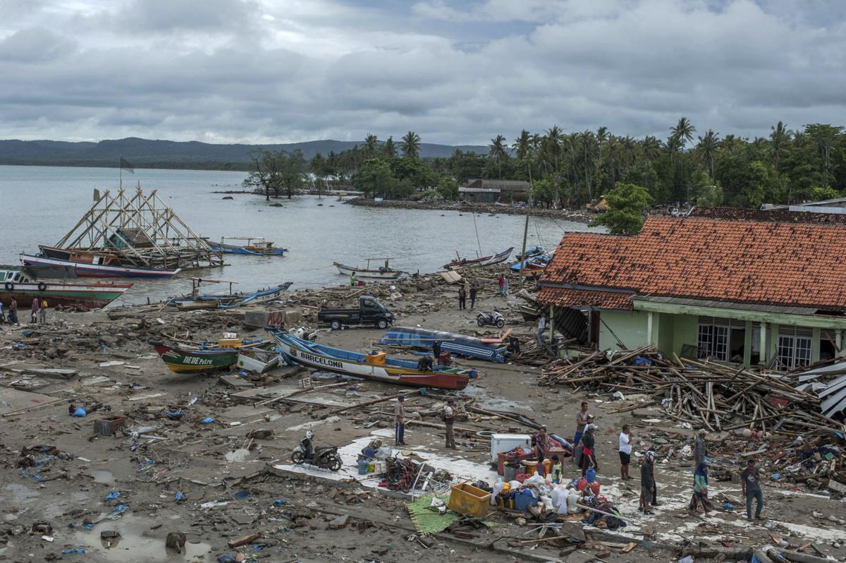 In Indonesia  tsunami  death toll is rising fast See the 