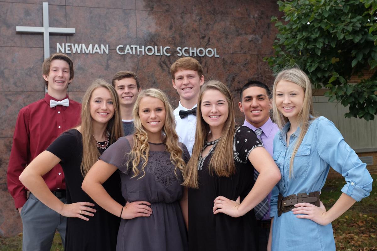 Newman Catholic announces court (with photos) Mason City