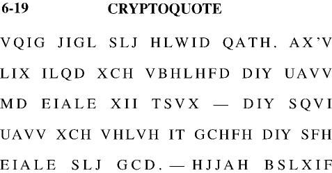 Cryptoquote 0619 Globegazette Com