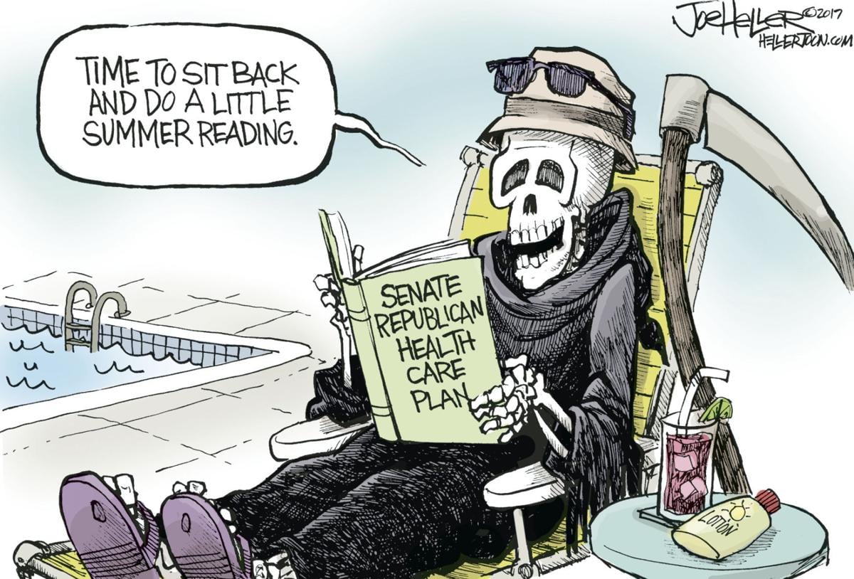 Political cartoons Coal, health care, solar power, Turkey