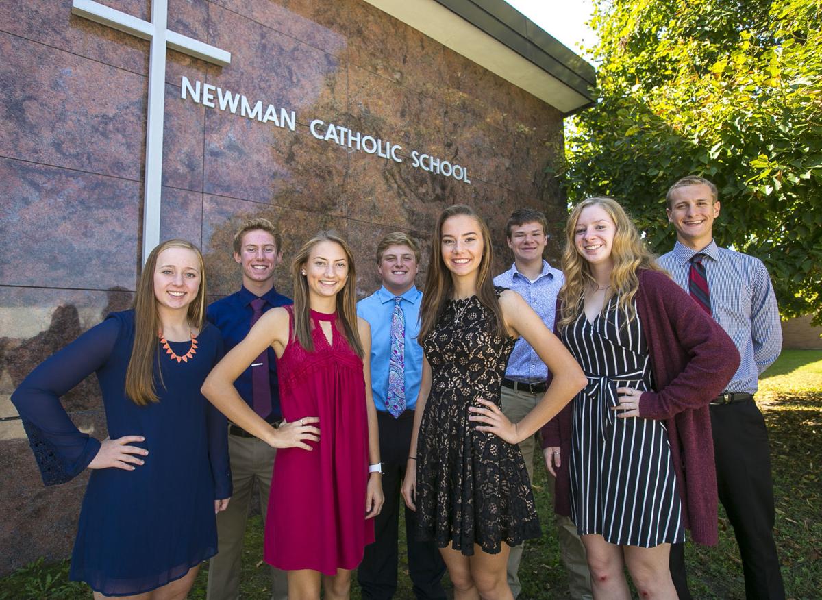Mason City's Newman Catholic announces court (with photos