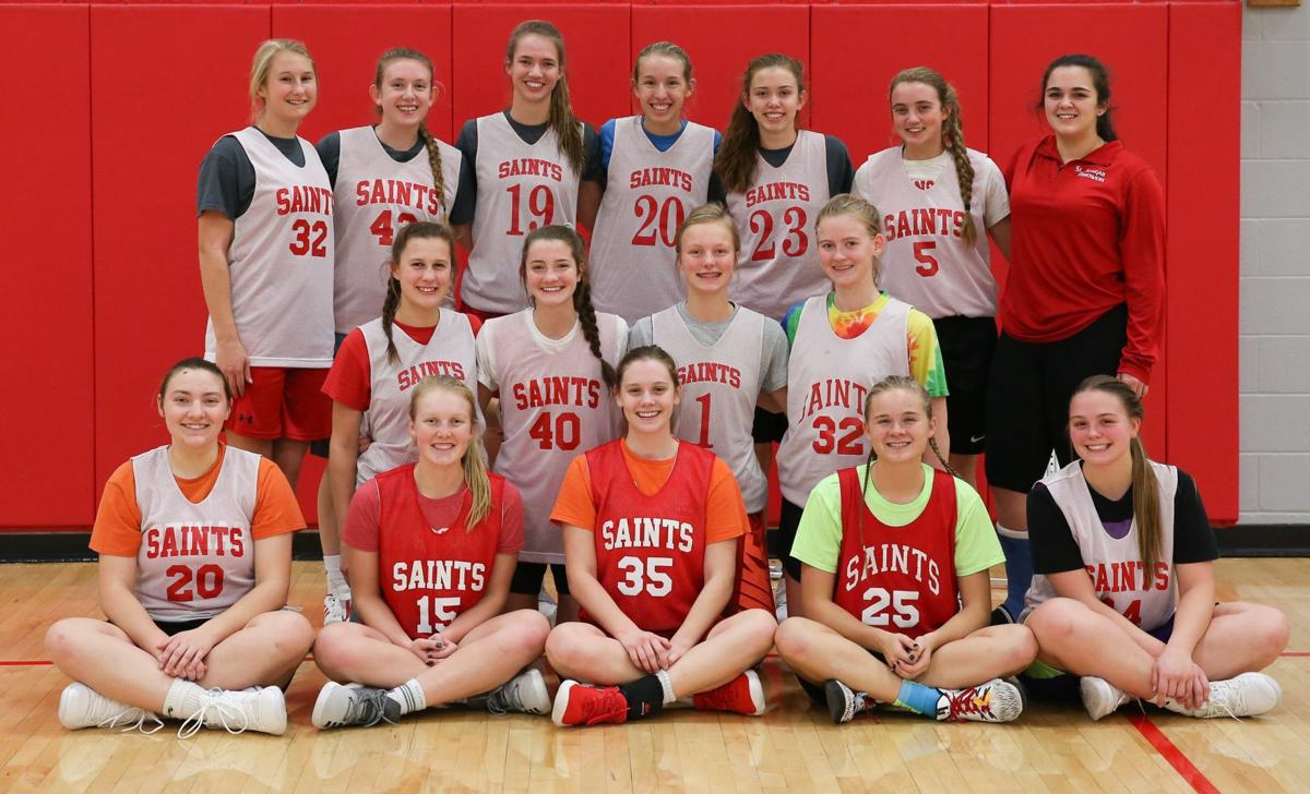 Saints girls basketball team heavy with experience
