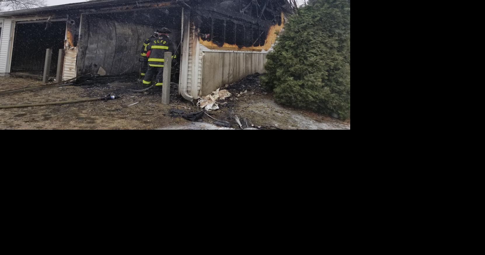 Fire causes $25K in damage to Outing Club garages in Clear Lake