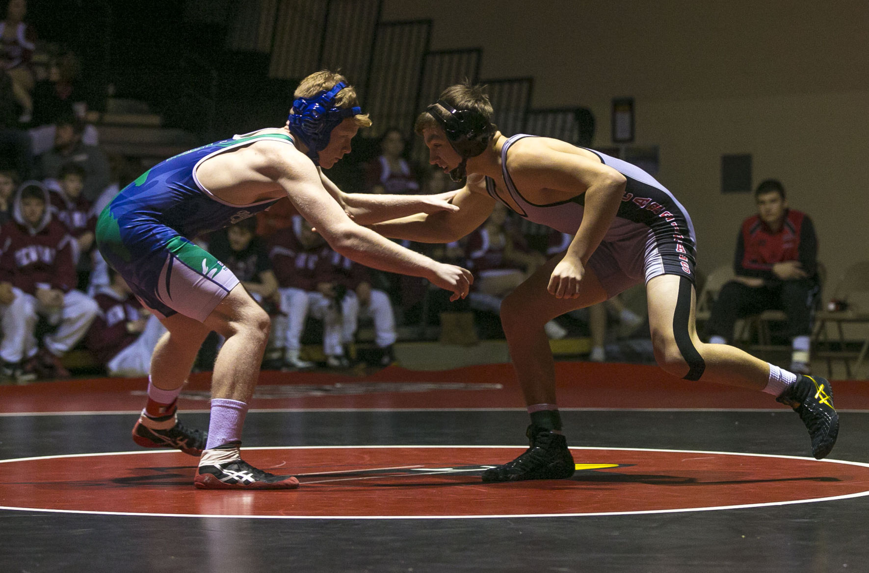 GHV sophomore Shaw makes jump from basketball player to sectional wrestling champ