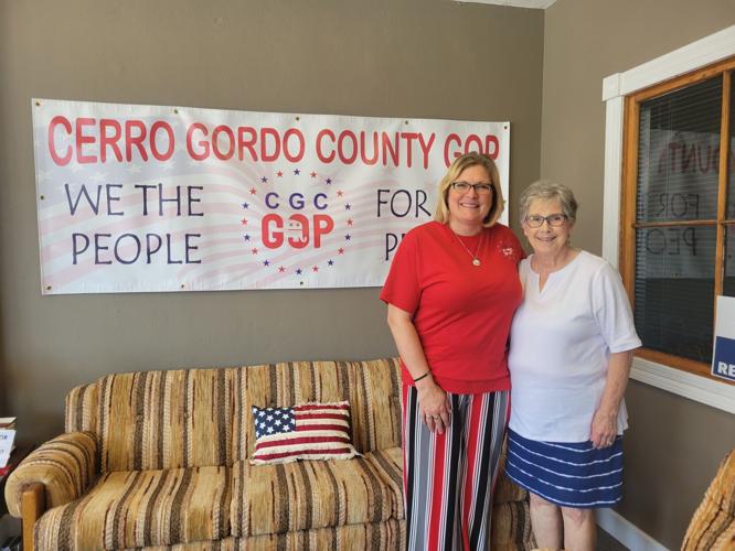 Cerro Gordo GOP chair revels in new offices, party strength