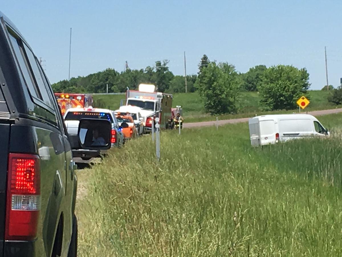 Update Two injured in crash near Kensett involving construction
