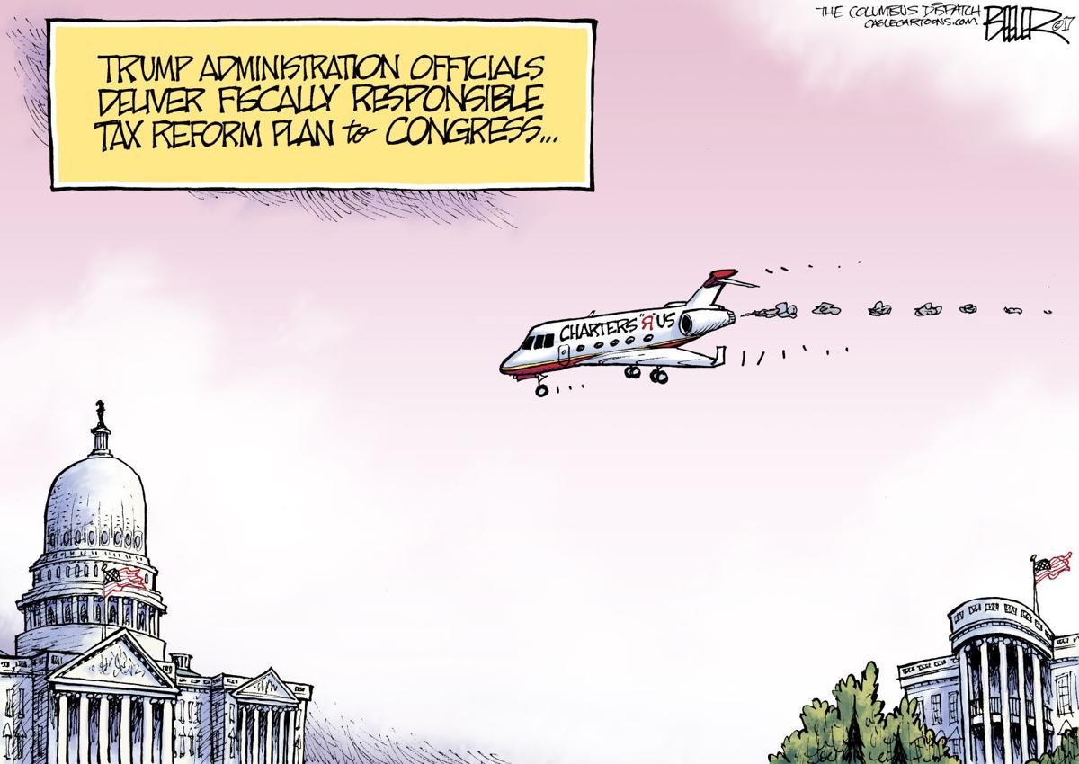 Tax Reform by Nate Beeler, The Columbus Dispatch