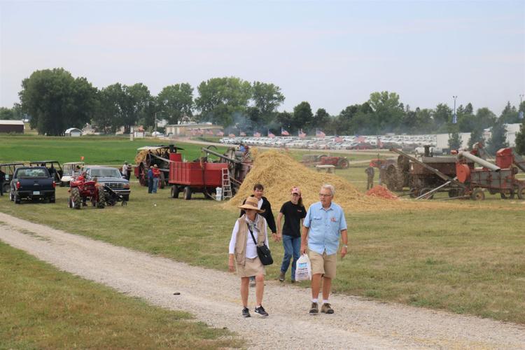 Visitors to the Heritage Park grounds had lots to see at the Aug. 4-6 annual steam threshing festival..JPG