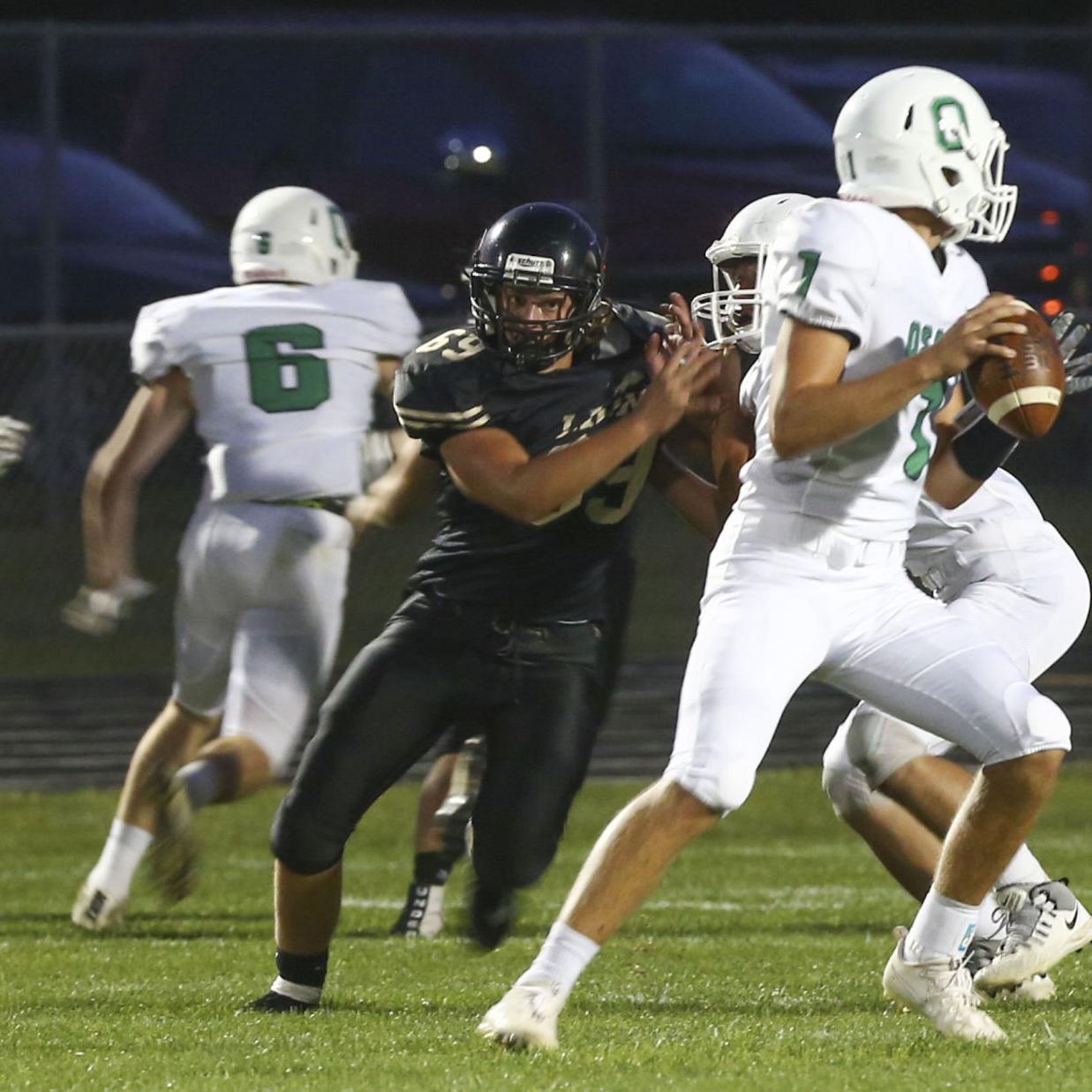Schultz Iowa Newspaper Association Fumbles All State Football