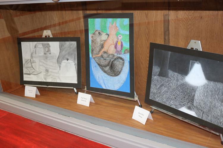 West Hancock Fine Arts week displayed art -3