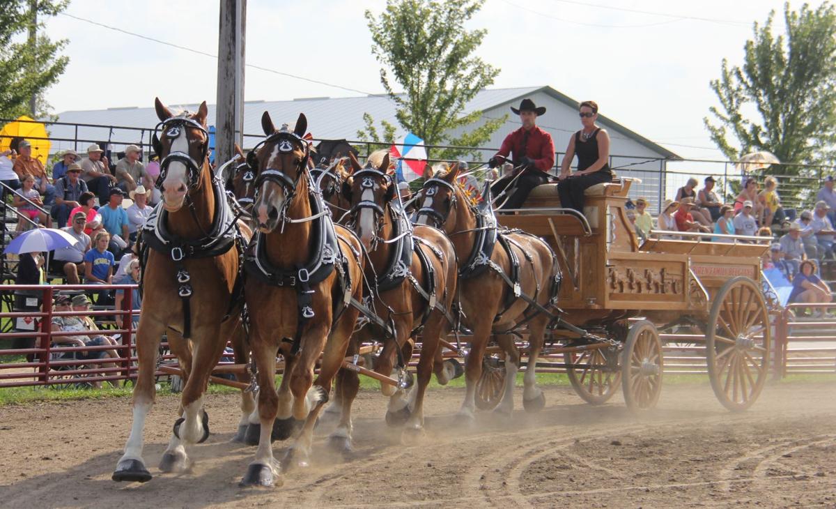 Britt Horse Draft Show A 2,500pound ballet Features