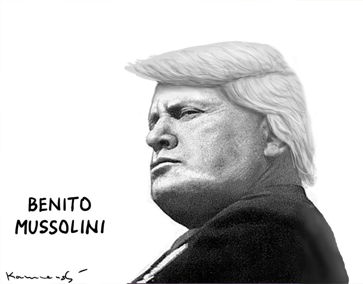 NO JOKE BENITO MUSSOLINI by Marian Kamensky, Slovakia