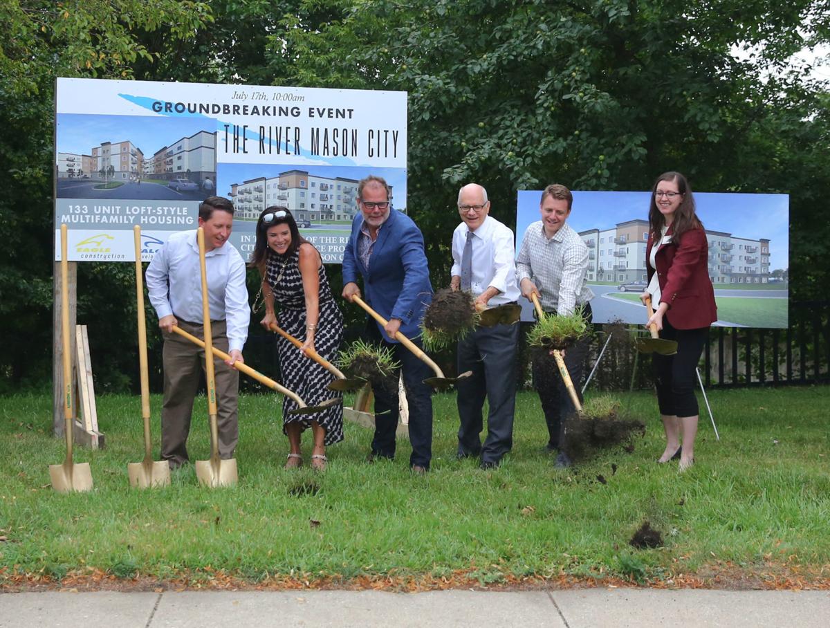 Talon housing complex ground breaking