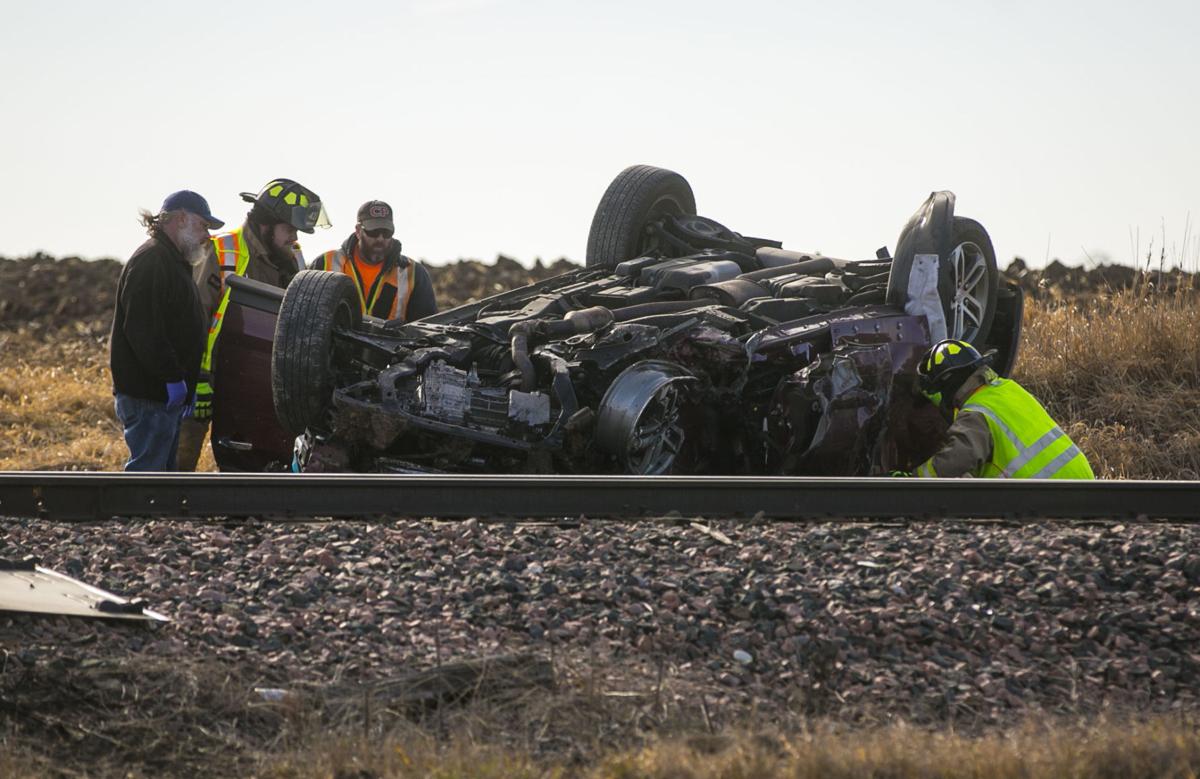 At least two transported after trainvehicle collision in rural Nora