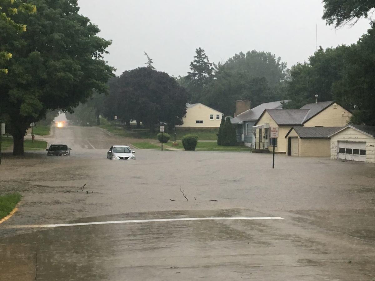 Flash flooding hits Forest City, multiple intersections closed (with photos)