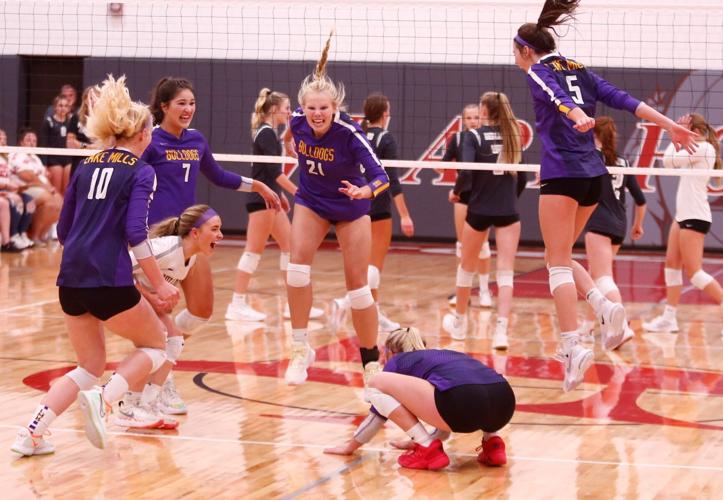 Lake Mills volleyball storms back twice, triumphs over Forest City to