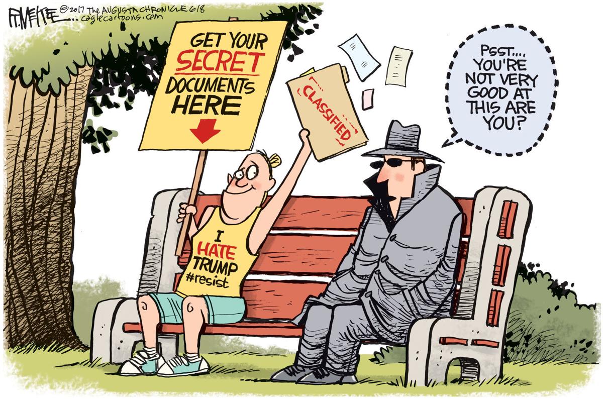 Political Cartoons Climate Leaker Comey Qatar Eric Trump Columnists Globegazette Com