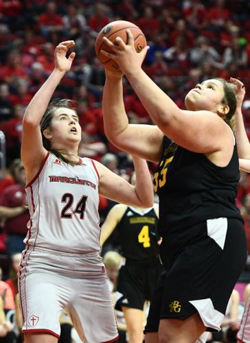 Marquette Catholic vs Bishop Garrigan state basketball