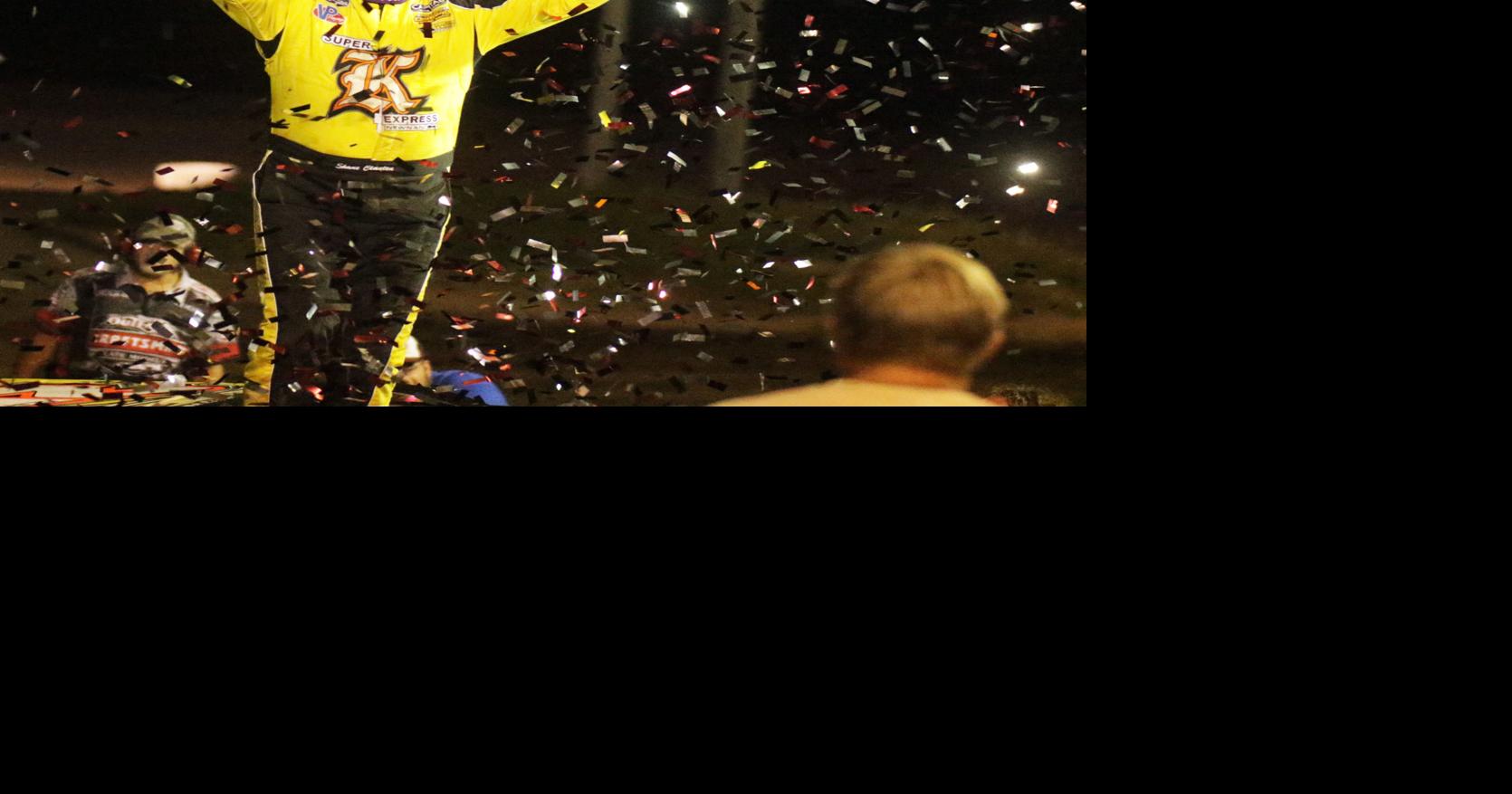 Georgia driver Shane Clanton wins World of Outlaws race in Mason City