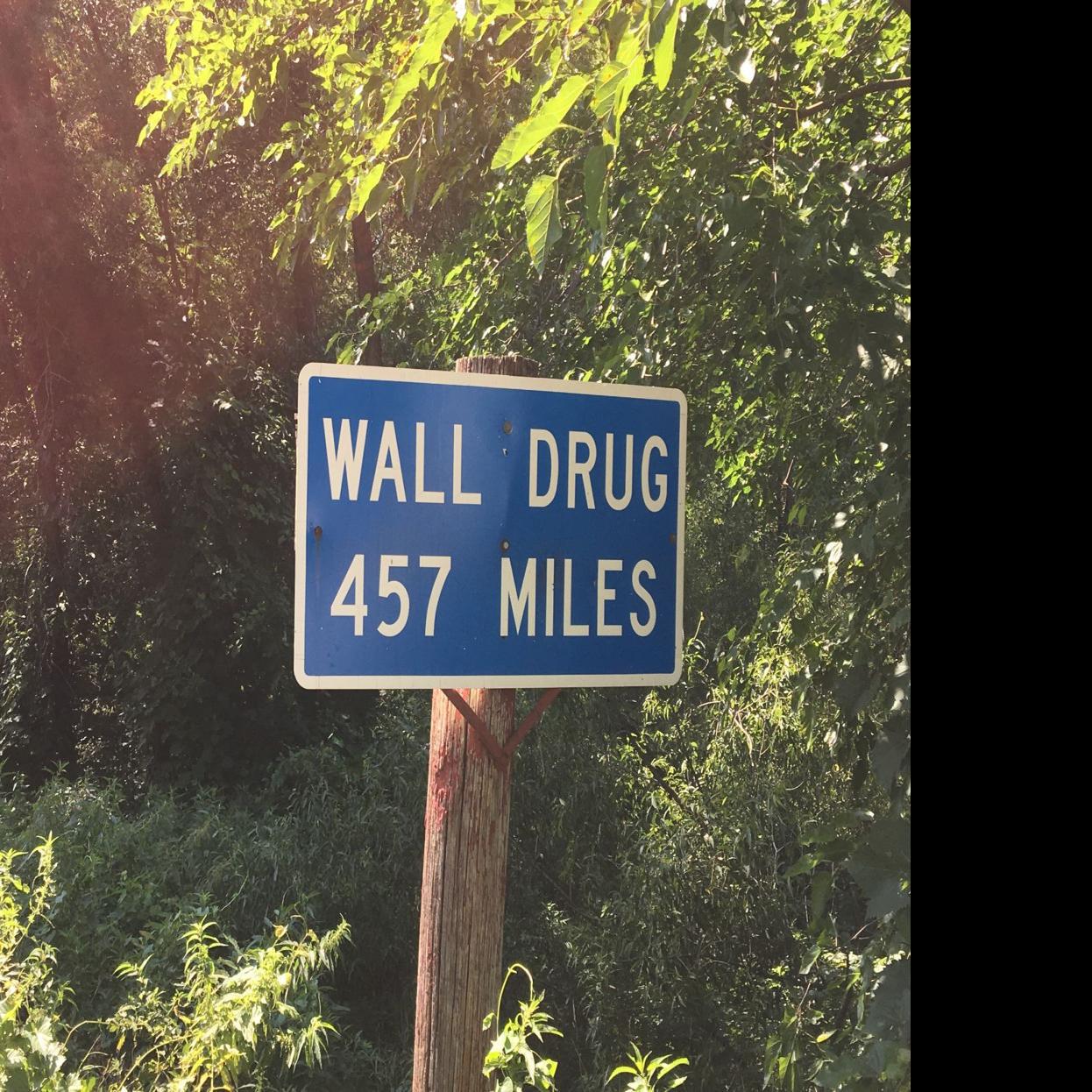Origins Of Wall Drug Sign In Rural Dows Remain A Mystery Mason