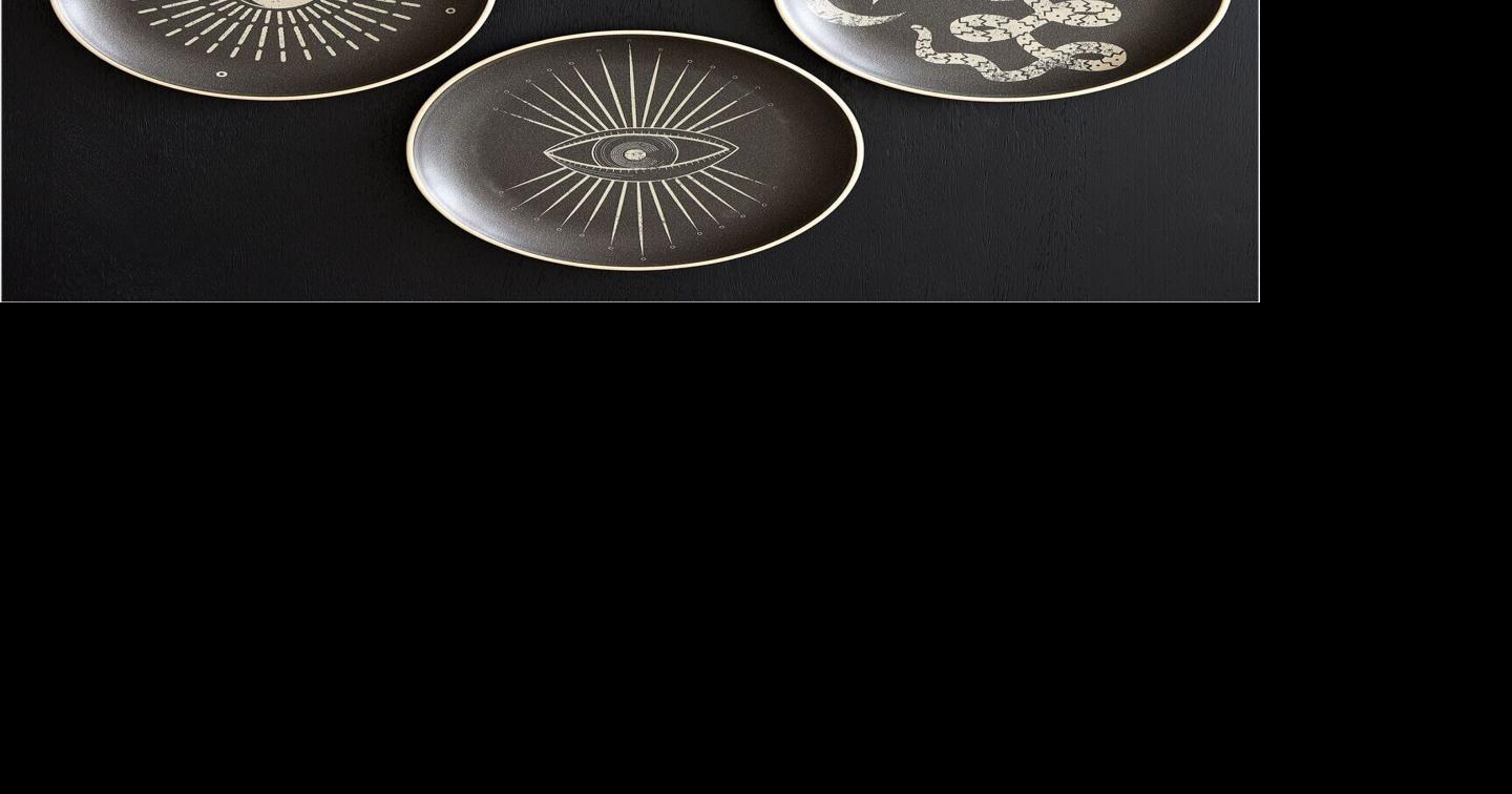 3. West Elm Curiosity Halloween Salad Plate Set