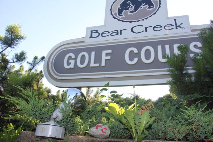 Bear Creek Golf Course sign