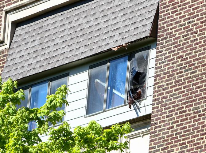 Cerro Gordo public health office closed; Mohawk Square roof collapses