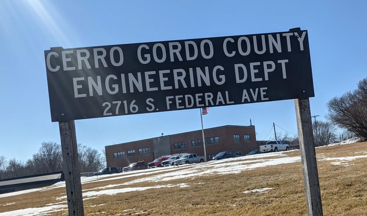 Cerro Gordo County Engineering Department location