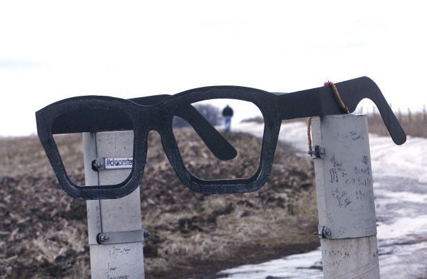 To crash site