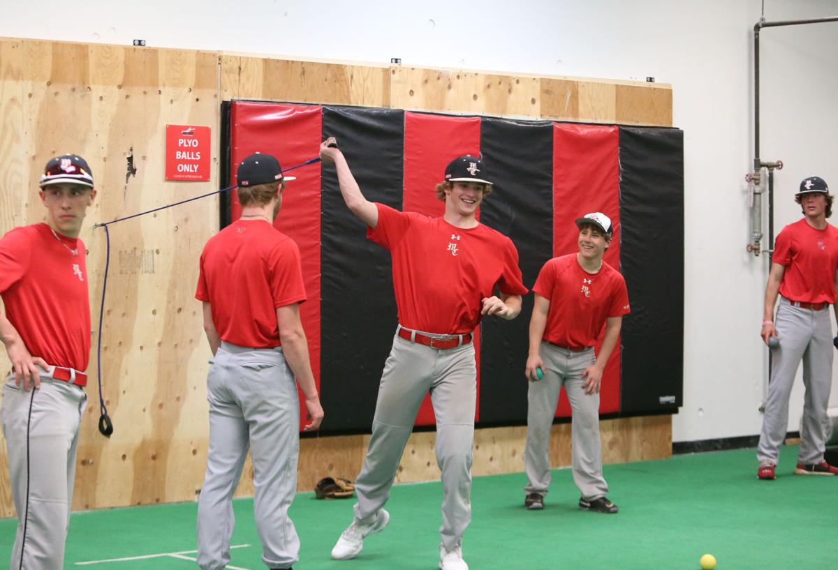 Mason City baseball practice at The Yard 2