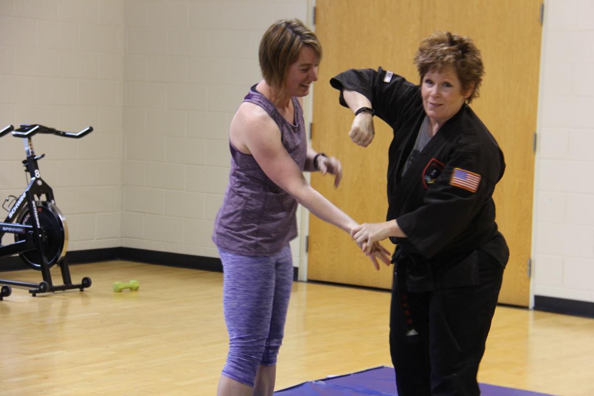 Women learn selfdefense at Forest City YMCA