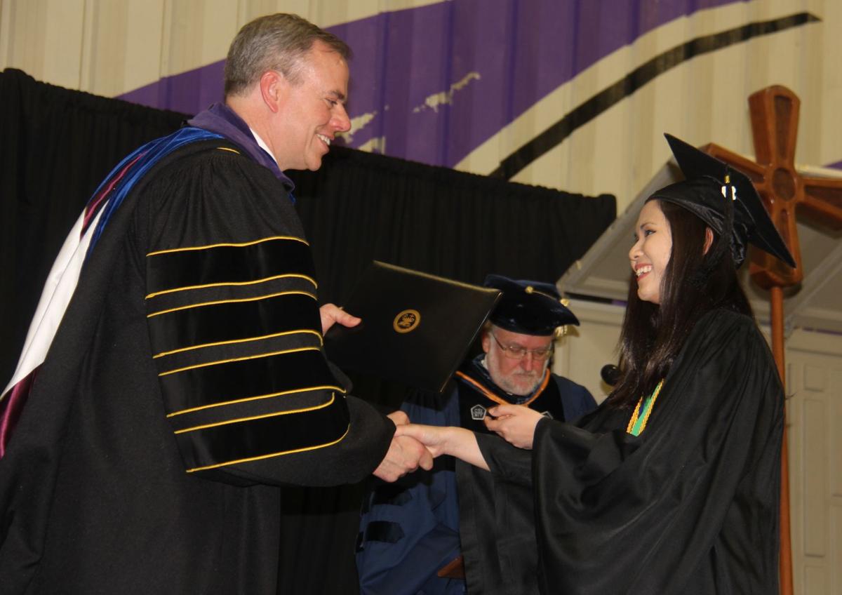 Waldorf University graduates record class Saturday Forest City Summit