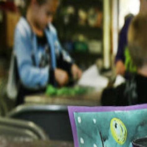 Children Have Scary Fun With Halloween Art Projects Mason City