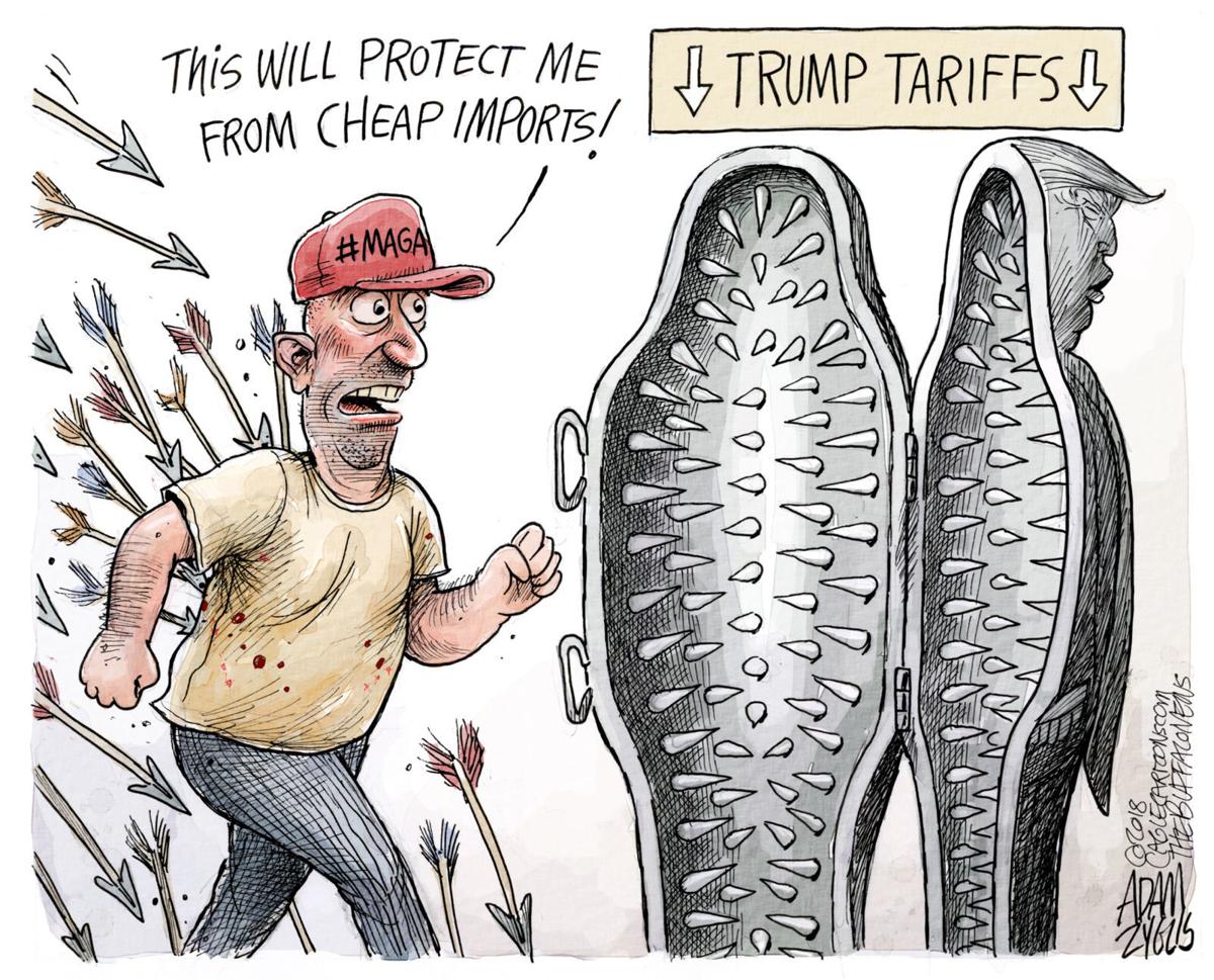 Protectionism by Adam Zyglis, The Buffalo News