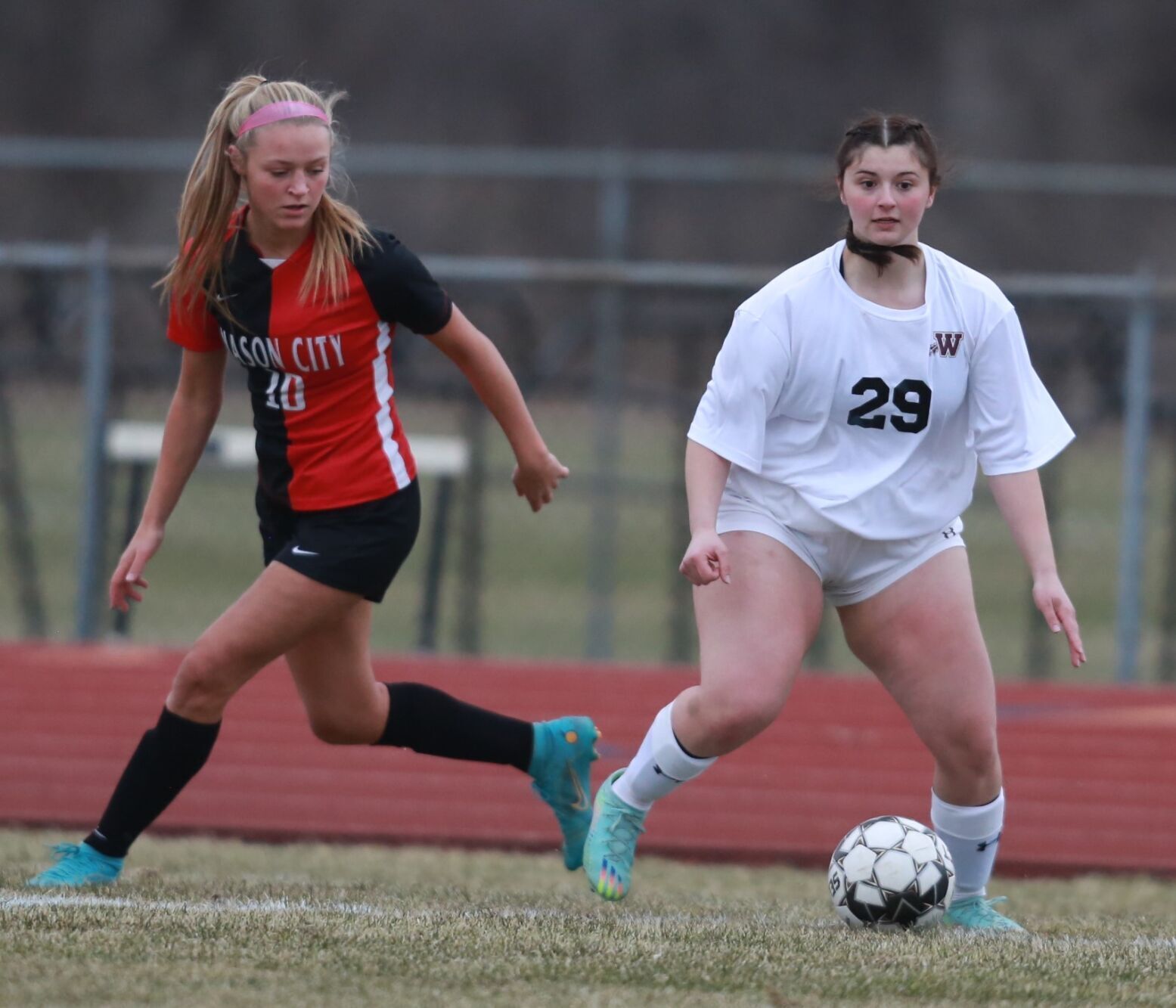 High school girls' soccer Mason City rallies past Humboldt with four