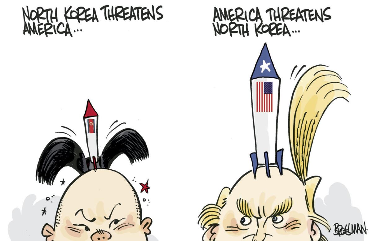 Political cartoons: Korea, Russia, France, O'Reilly, Turkey | Column | globegazette.com
